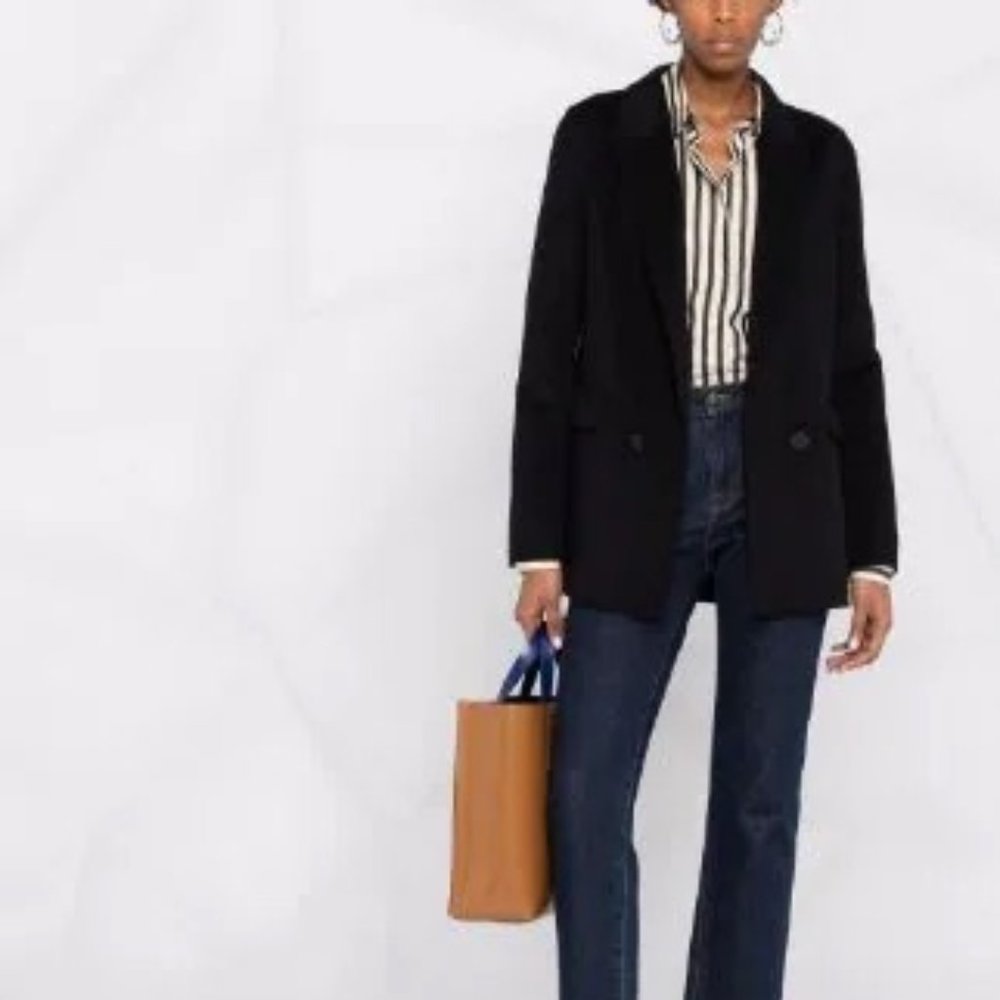 TWINSET Double breasted Black Blazer -- New!